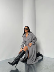 Basic Oversize Trench Coat 