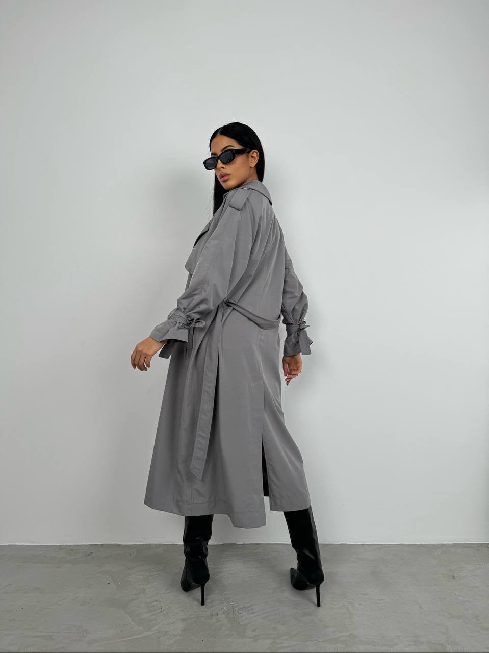 Basic Oversize Trench Coat 