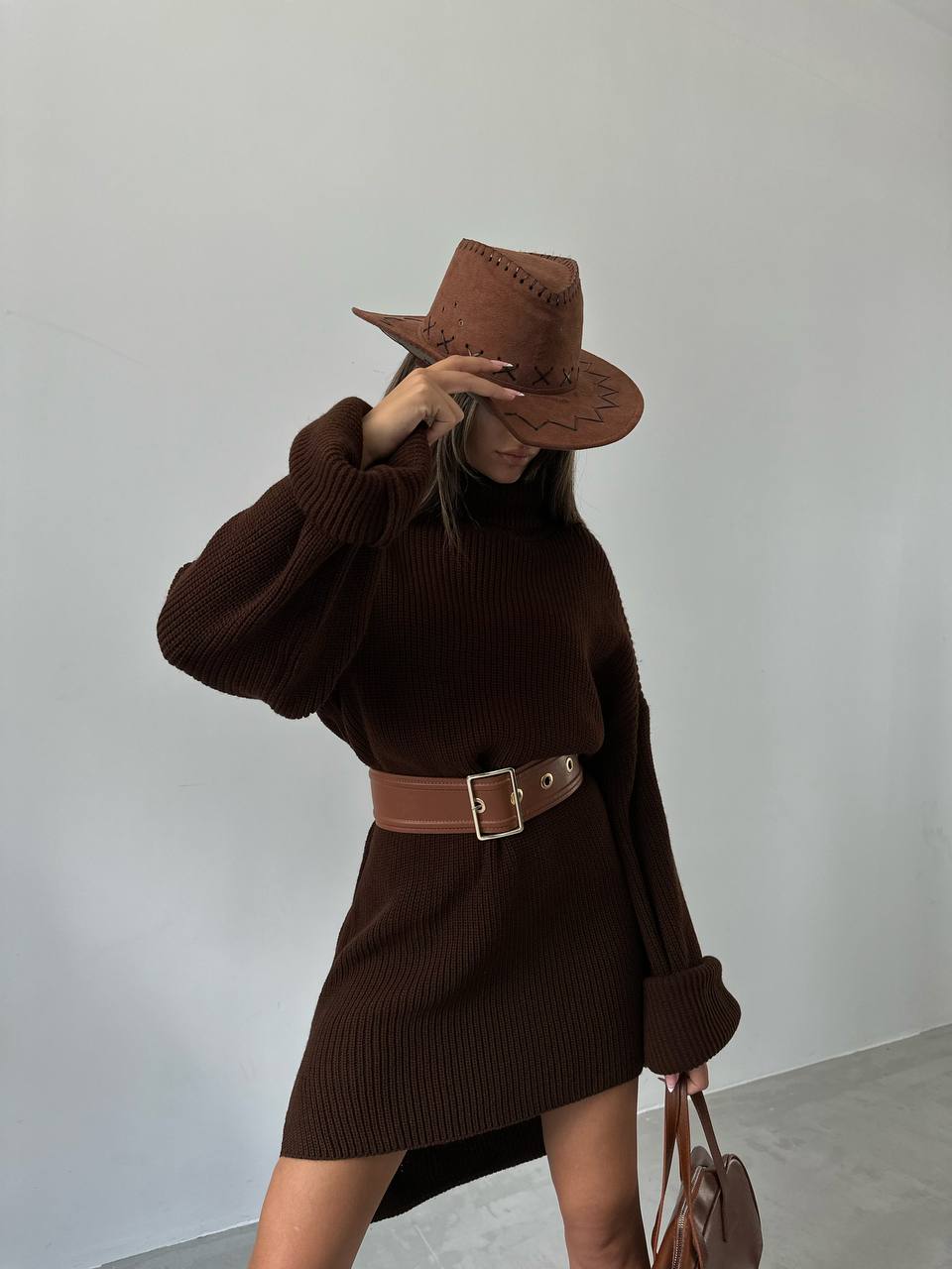 Oversize Knitwear Dress 