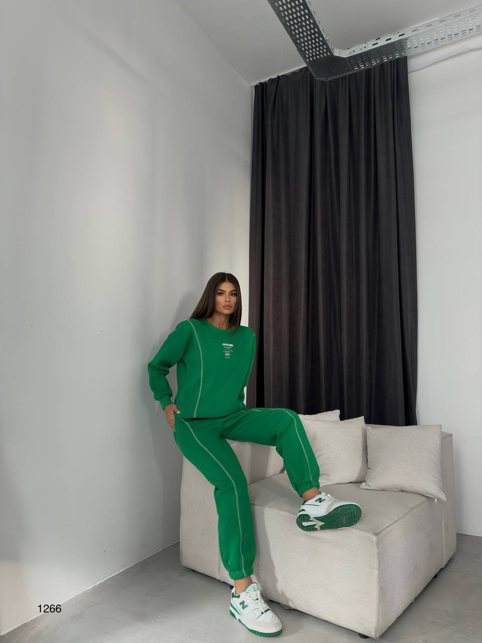 Reverse Overlock Sweat Tracksuit Set